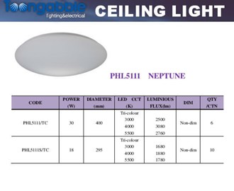 Neptune LED Oyster Tri-Colour 