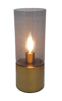 TL1816 Glass  Cylinder Touch Lamp