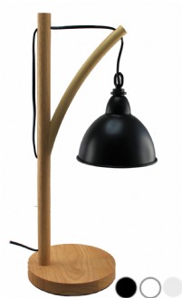 TLWD001 Timber/Metal Table Lamp