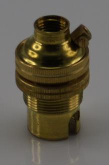 Lampholder Brass 10mm SBC