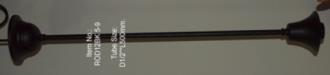 Rod Satin Black 500mm Rod Set