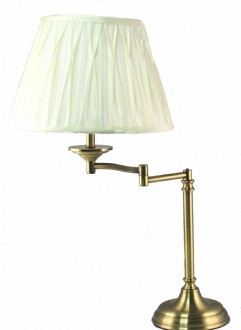 TL1403 A.Brass Swing Arm T/Lamp
