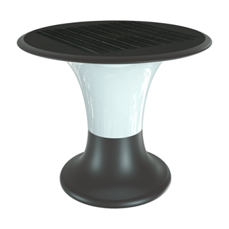 LSDSPL Diamond Pillar Light Solar LED