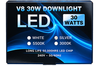 V8 LED Downlight 30W White